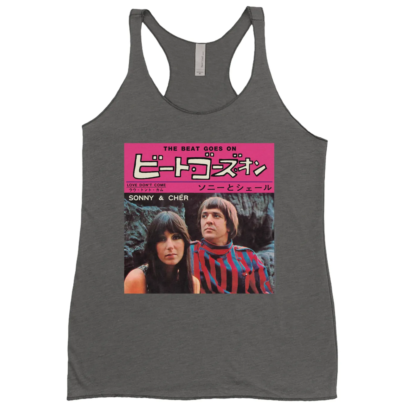 Sonny & Cher Ladies' Tank Top | The Beat Goes On Japan Album Sonny and Cher Shirt