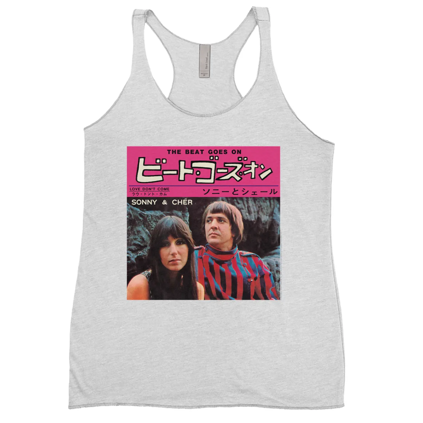 Sonny & Cher Ladies' Tank Top | The Beat Goes On Japan Album Sonny and Cher Shirt