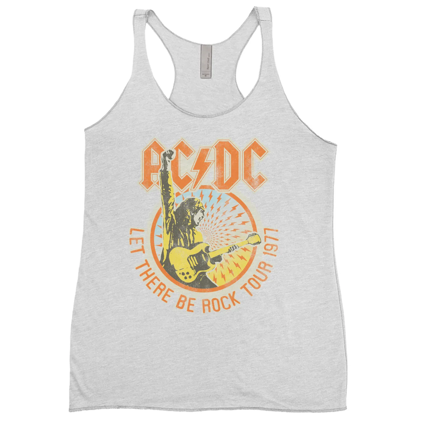 AC/DC Ladies' Tank Top | Let There Be Rock Tour 1977 ACDC Shirt