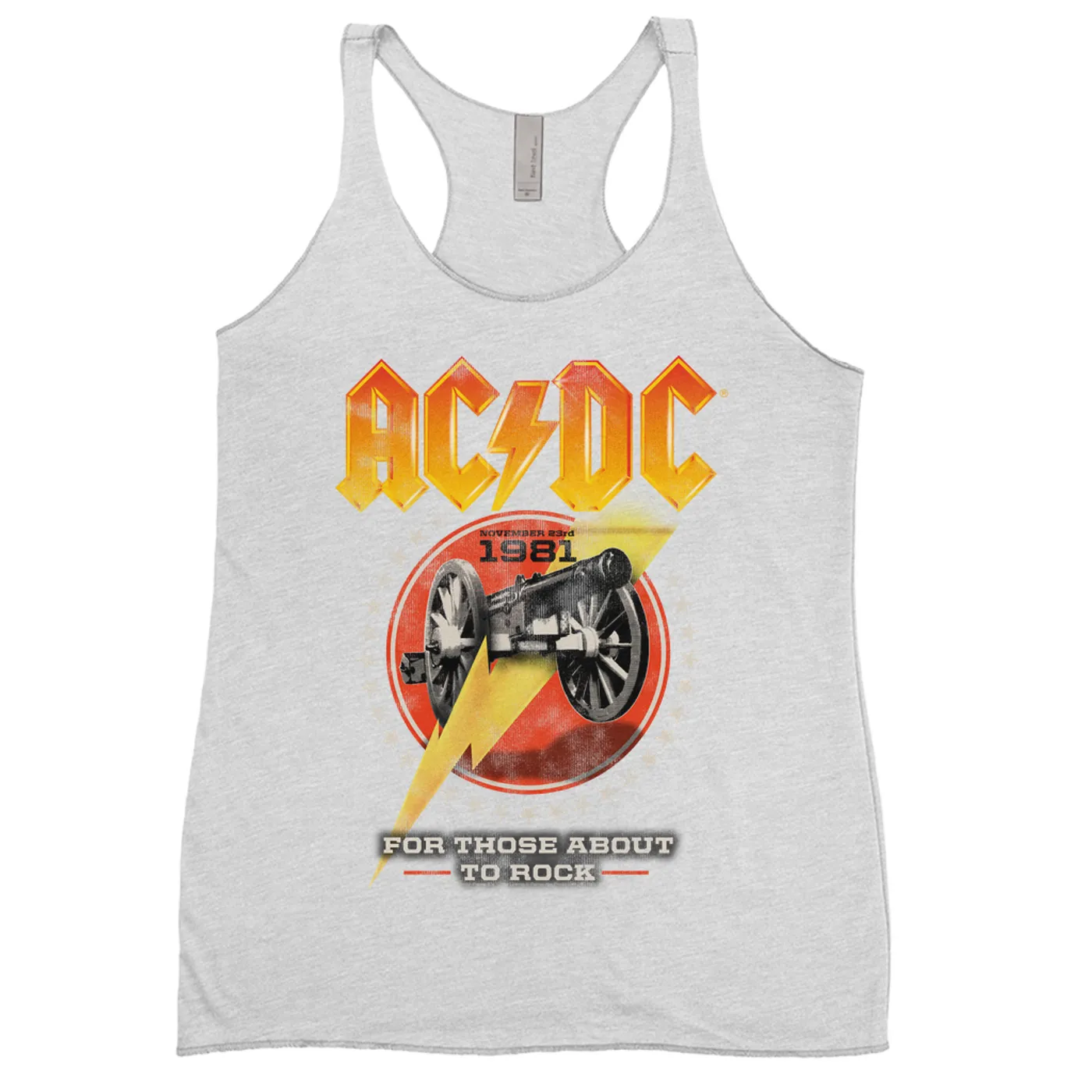 AC/DC Ladies' Tank Top | For Those About To Rock Tour 1981 ACDC Shirt