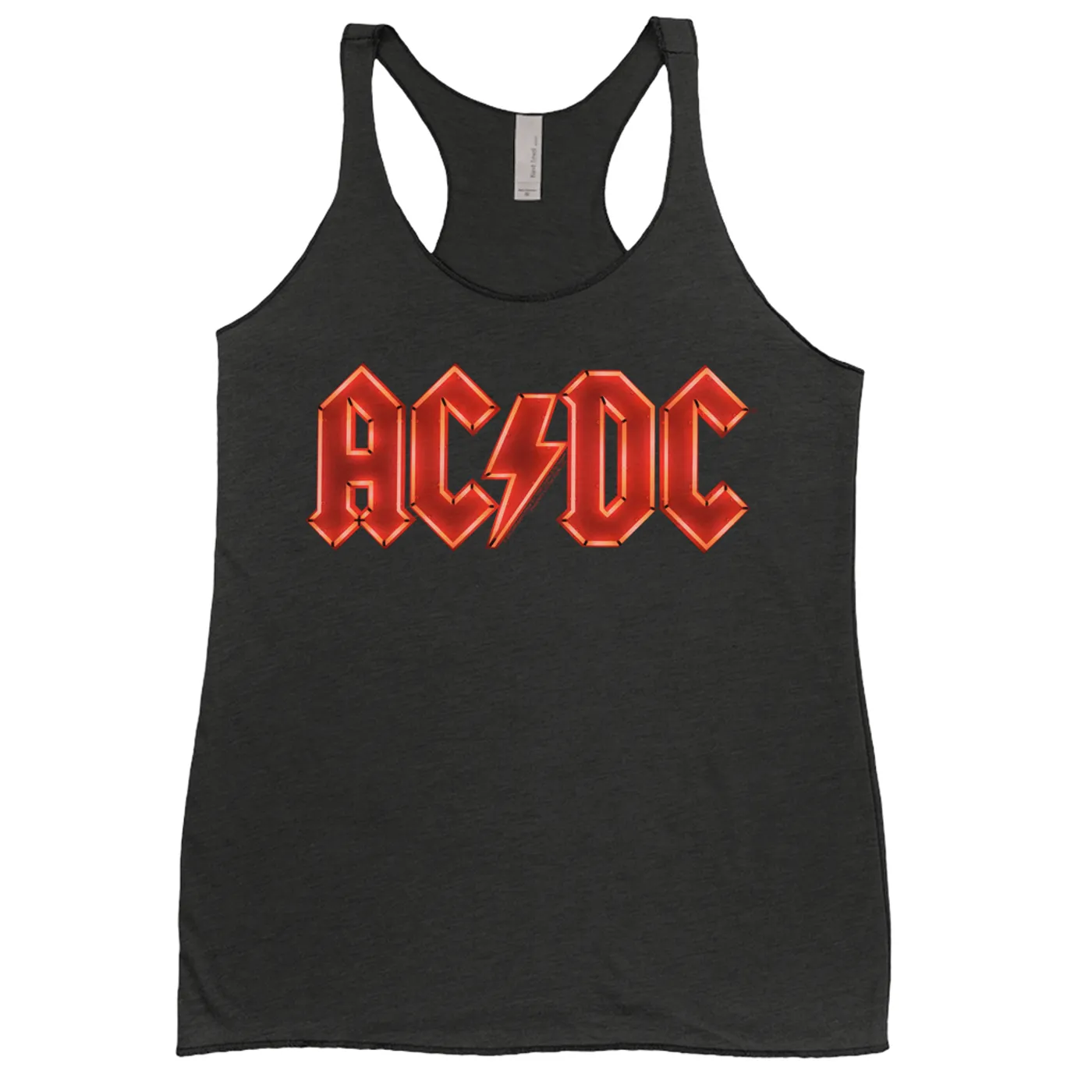 ACDC Ladies' Tank Top | AC/DC Neon Lights Logo ACDC Shirt