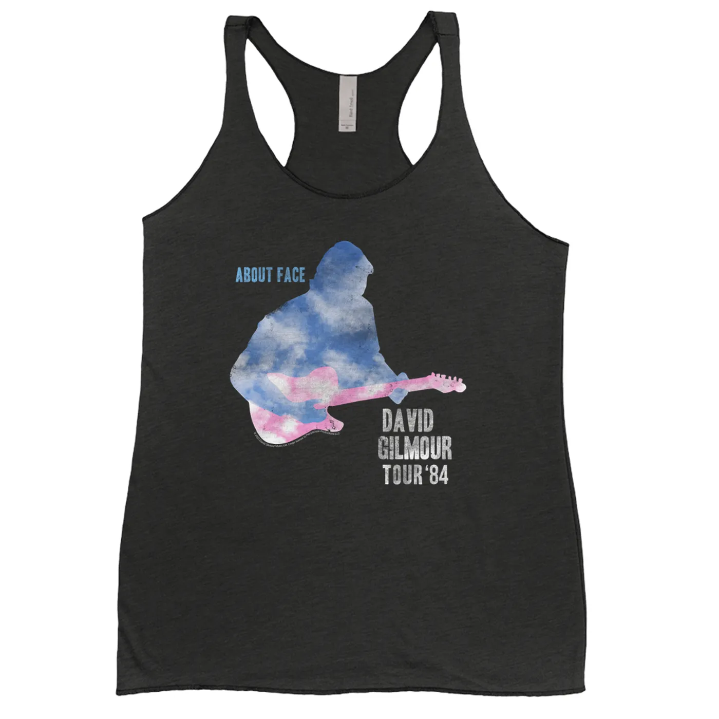 David Gilmour Ladies' Tank Top | About Face Concert Tour David Gilmour Shirt