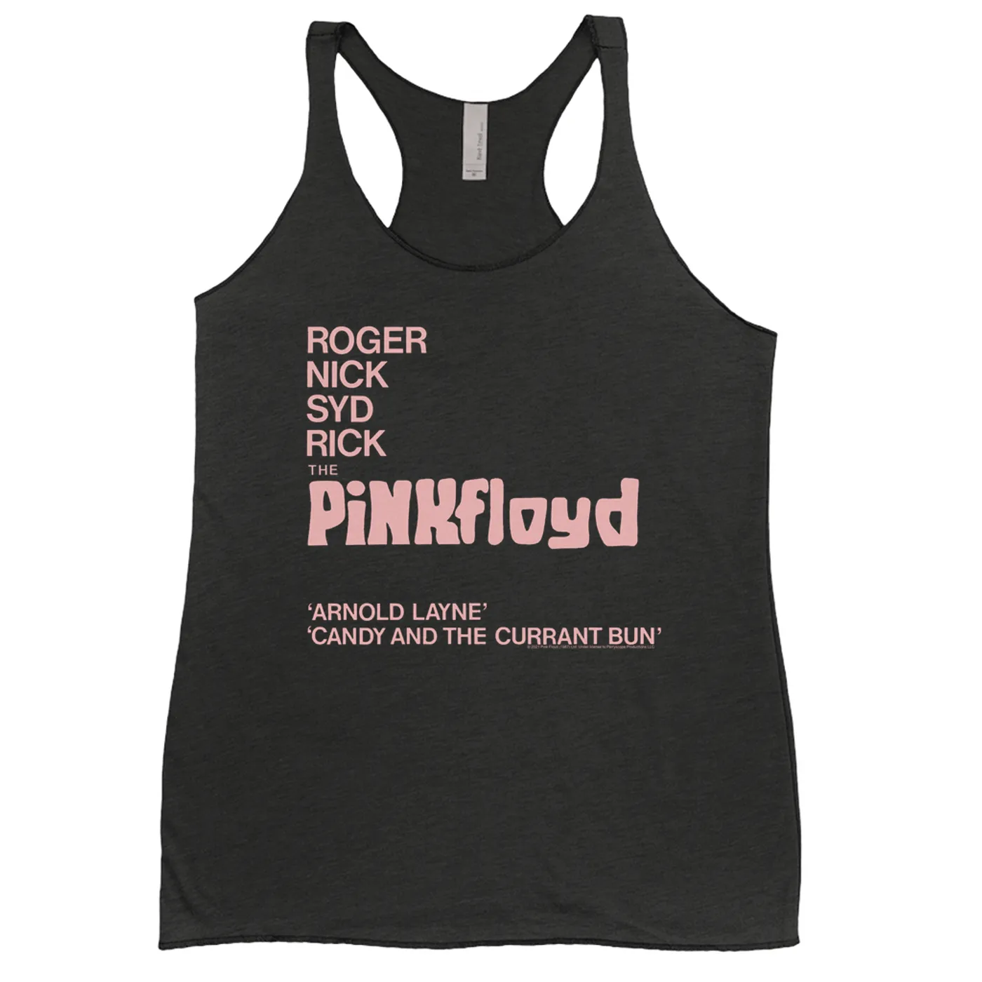 Pink Floyd Ladies' Tank Top | Album Cover Featuring Arnold Layne Pink Floyd Shirt
