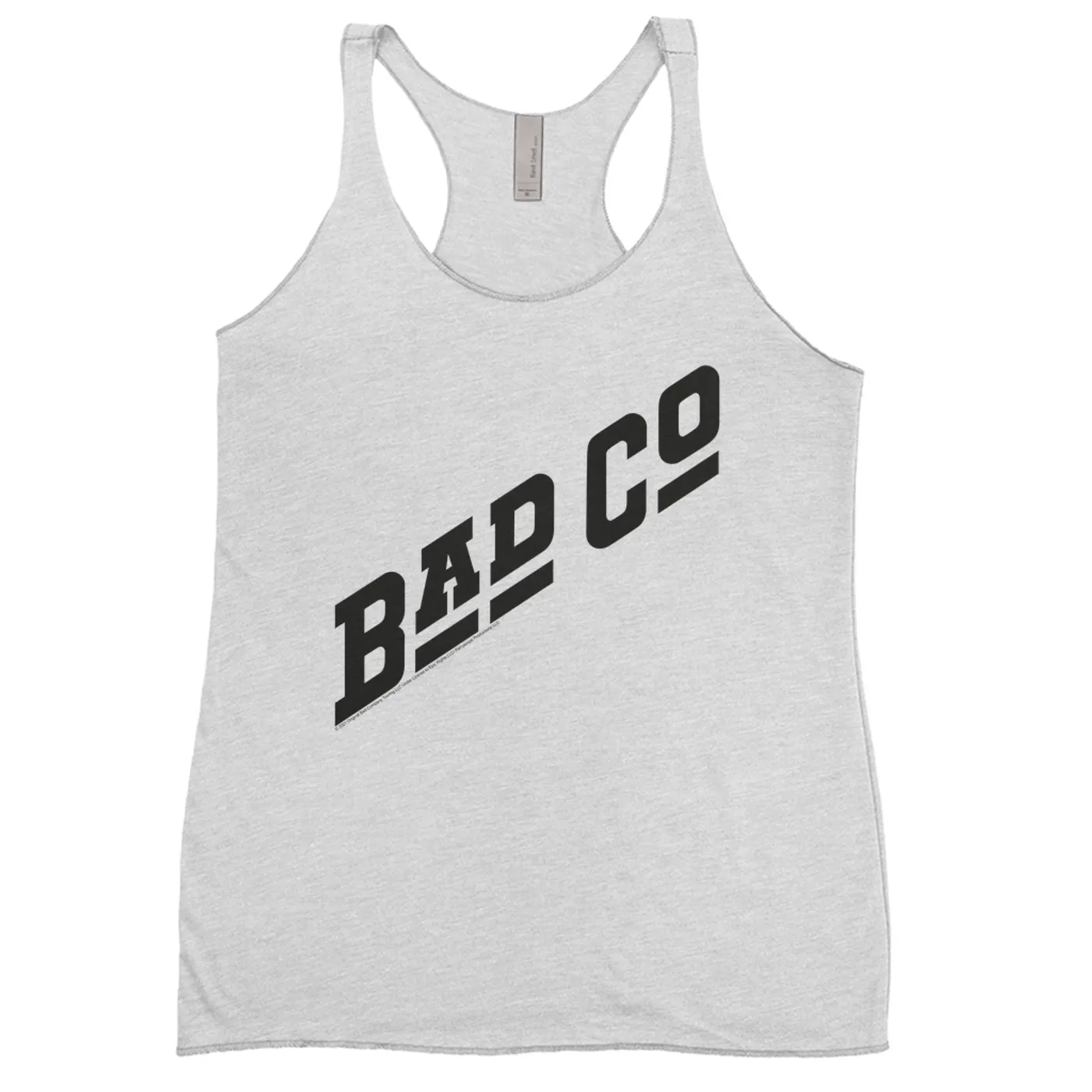 Bad Company Ladies' Tank Top | Classic Bad Company Logo Black Bad Company Shirt