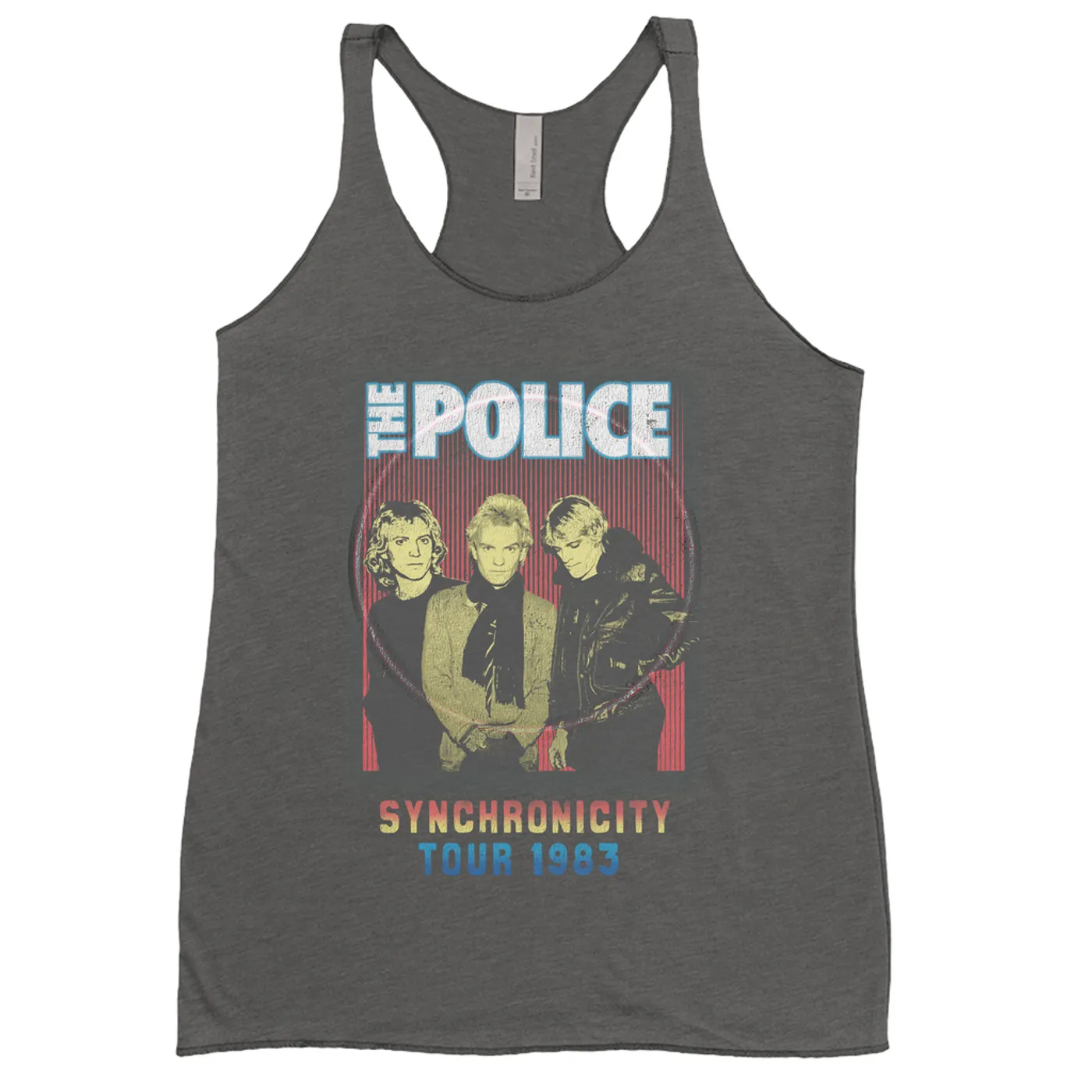 The Police Ladies' Tank Top | Synchronicity Tour 1983 The Police Shirt