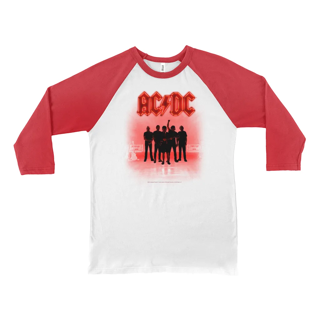 3/4 Sleeve Baseball Tee | PWR Up Album Photo Shirt