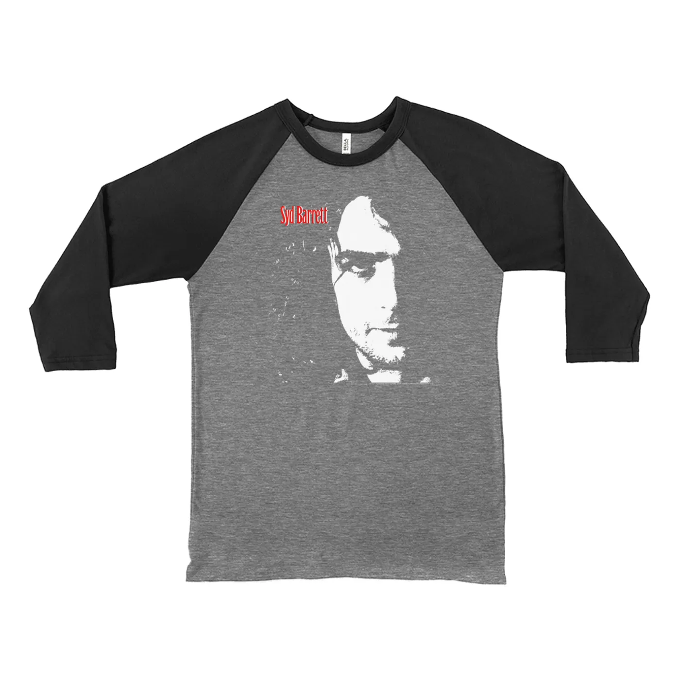 Syd Barrett 3/4 Sleeve Baseball Tee | Opel Photo Red Syd Barrett Shirt