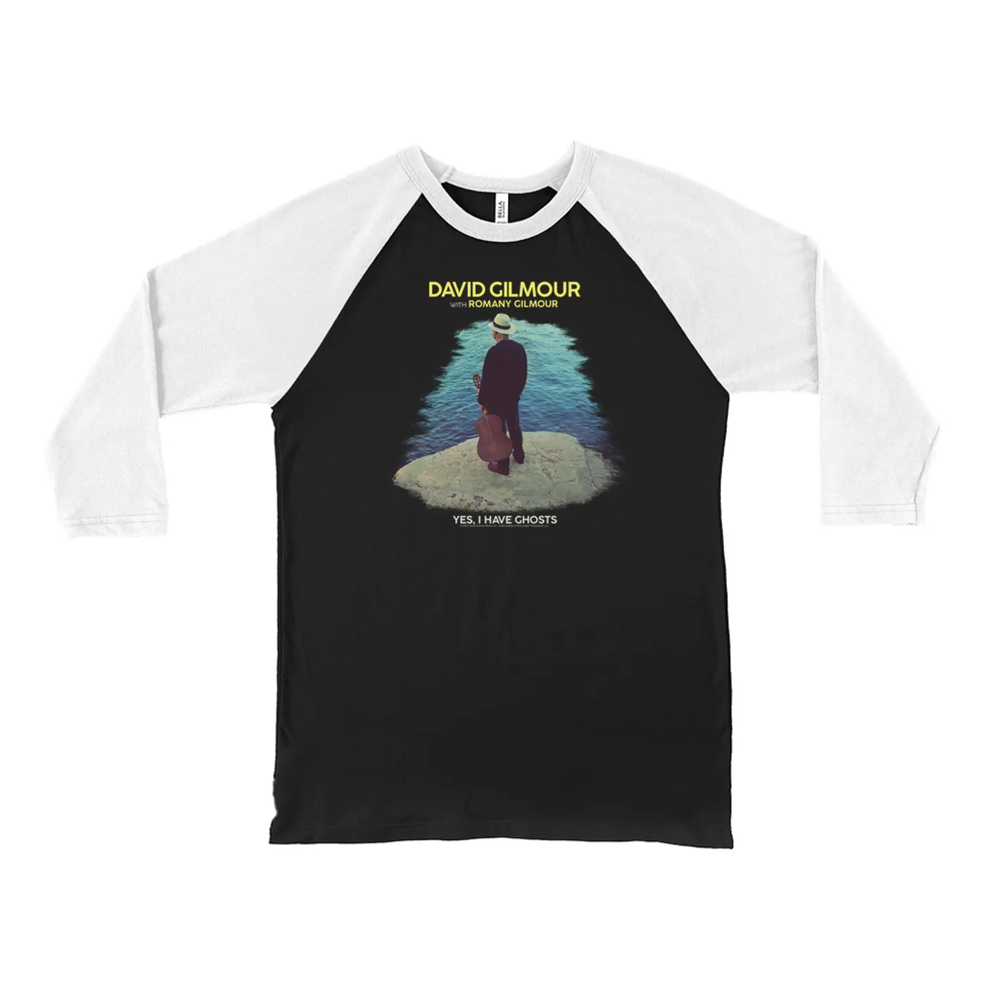 David Gilmour 3/4 Sleeve Baseball Tee | Yes, I Have Ghosts With Romany Gilmour David Gilmour Shirt