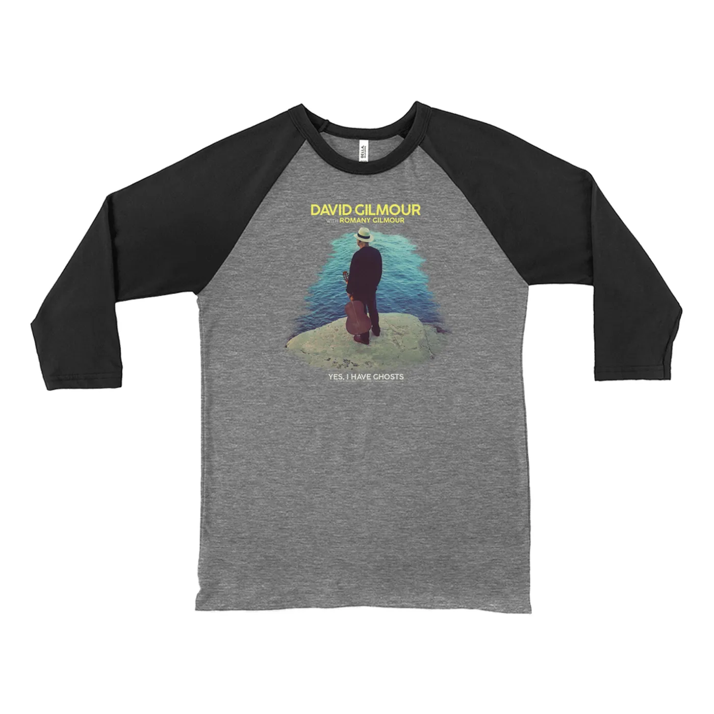 David Gilmour 3/4 Sleeve Baseball Tee | Yes, I Have Ghosts With Romany Gilmour David Gilmour Shirt
