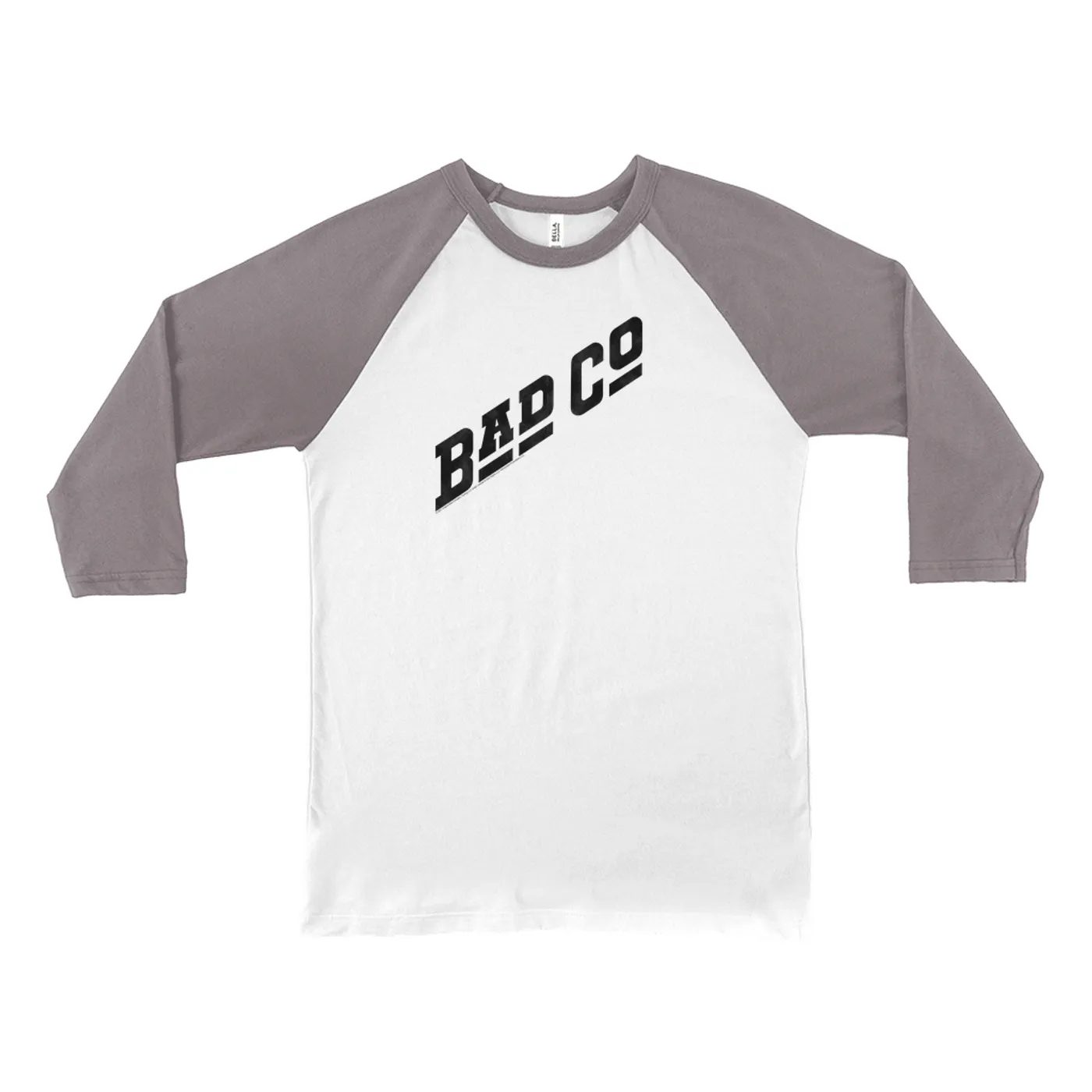 Bad Company 3/4 Sleeve Baseball Tee | Bad Co. Logo Bad Company Shirt