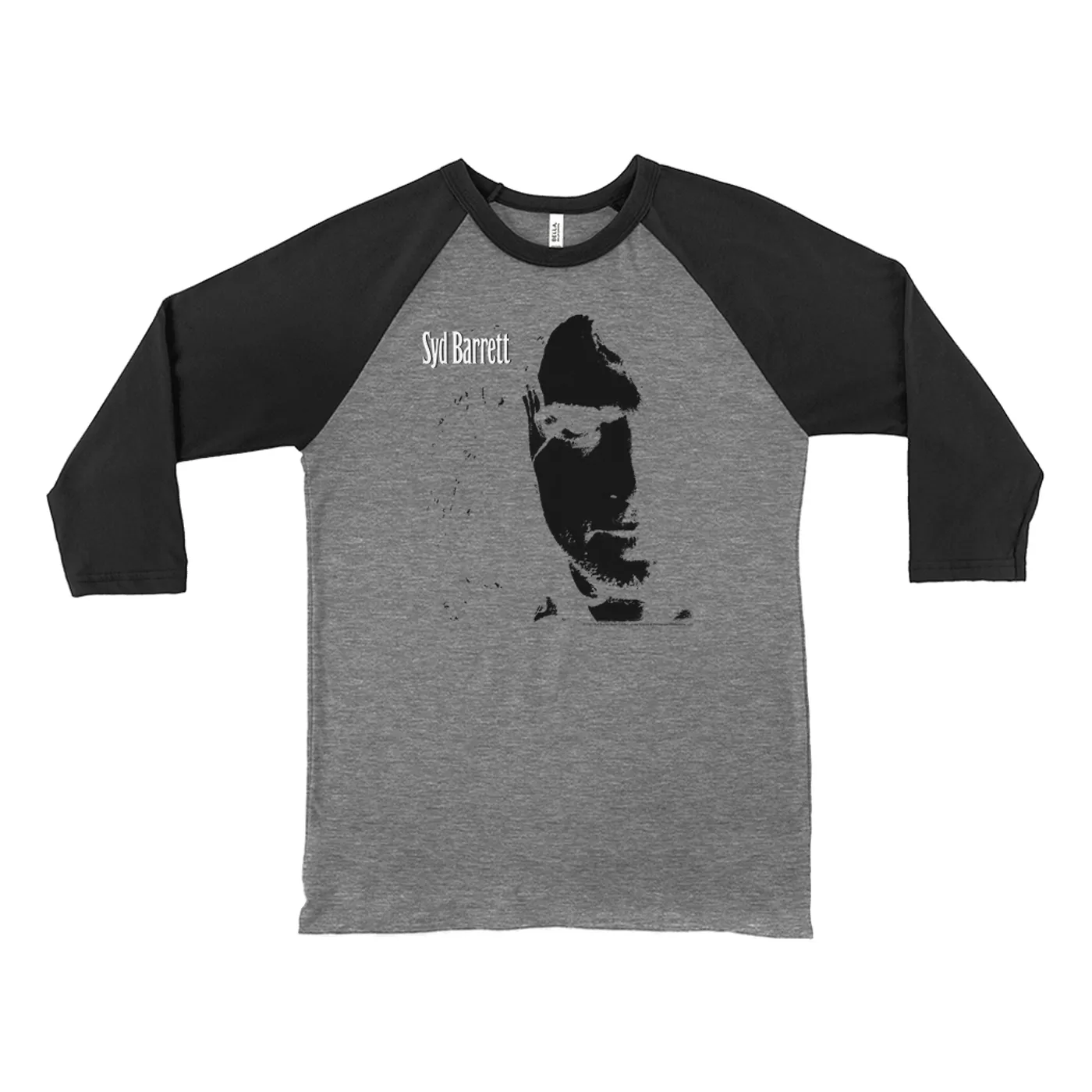 Syd Barrett 3/4 Sleeve Baseball Tee | Opel Photo White Syd Barrett Shirt