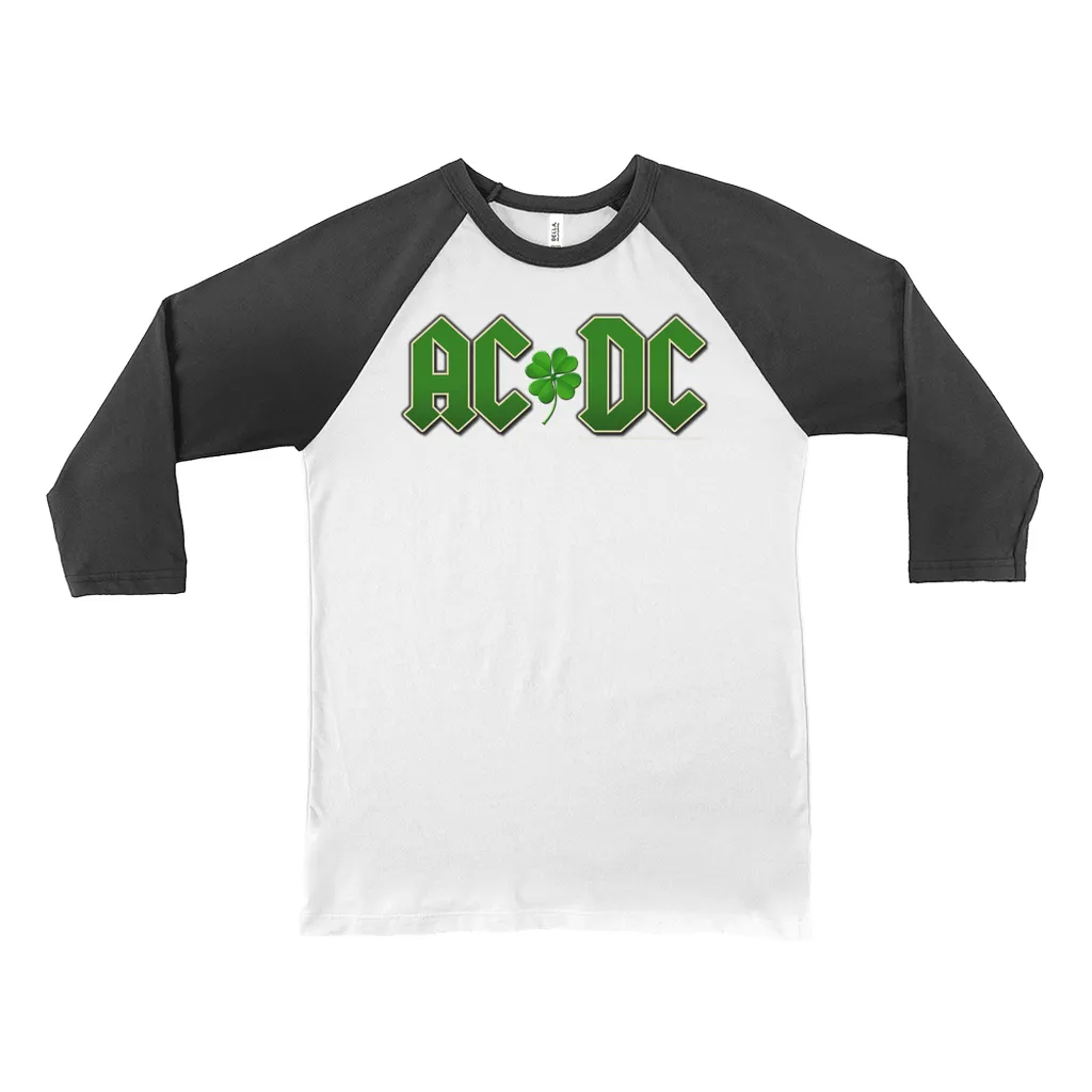 3/4 Sleeve Baseball Tee | Clover Logo Shirt