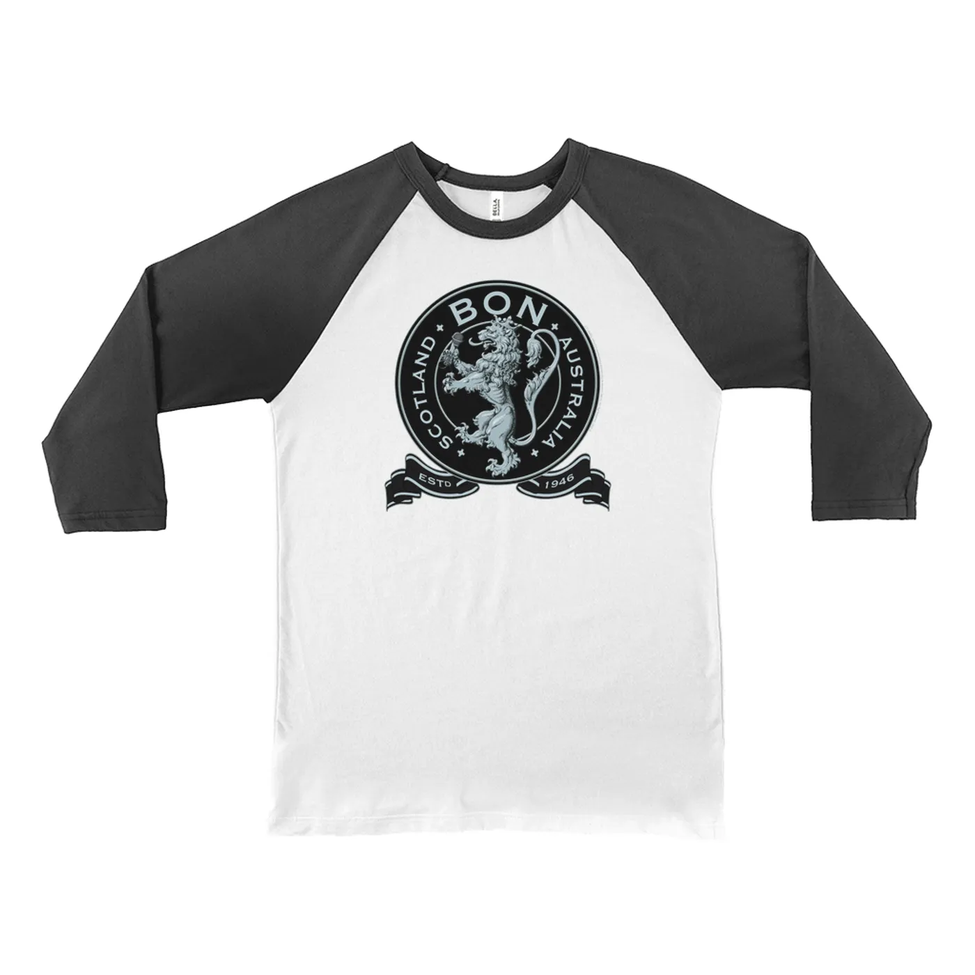 Bon Scott 3/4 Sleeve Baseball Tee | Bon Scotland Australia Est 1946 Bon Scott Shirt