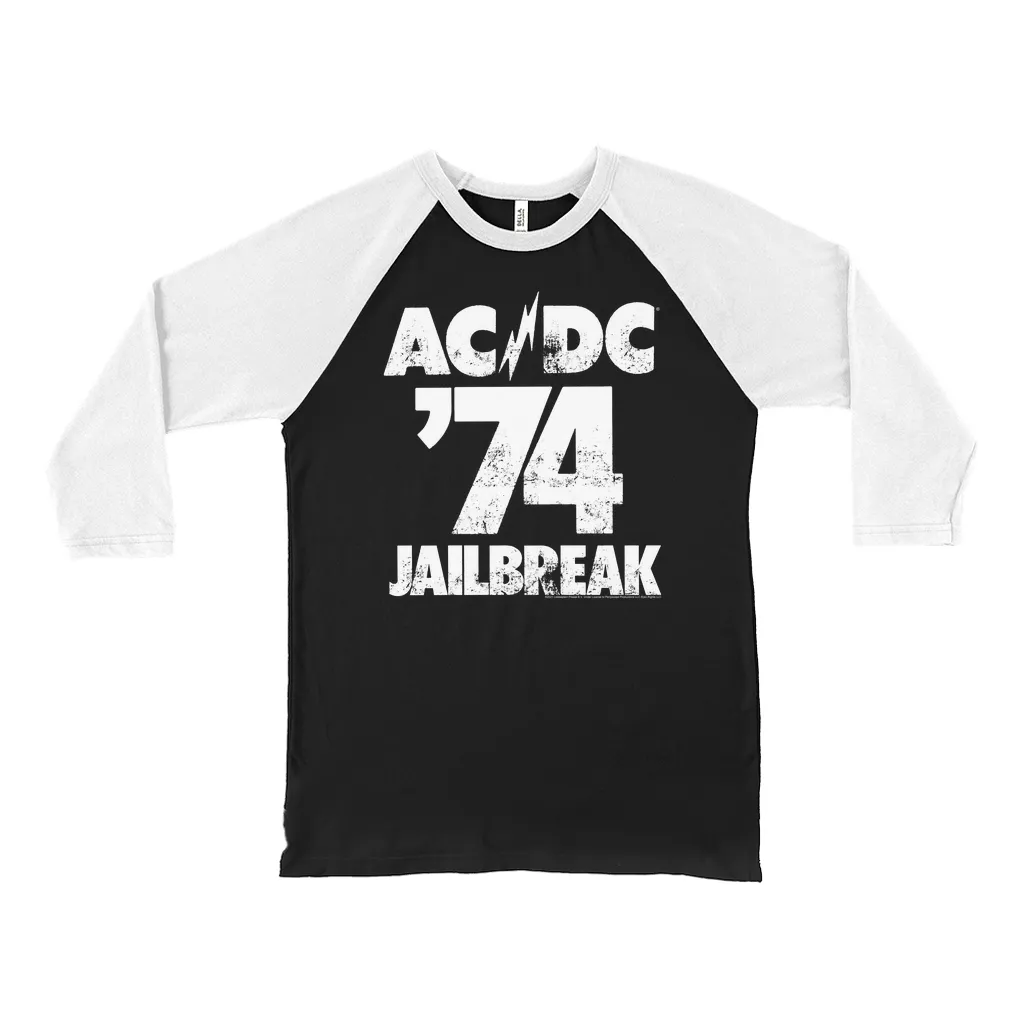 3/4 Sleeve Baseball Tee | Jailbreak 1974 Shirt