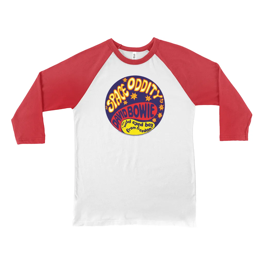 3/4 Sleeve Baseball Tee | Space Oddity Shirt