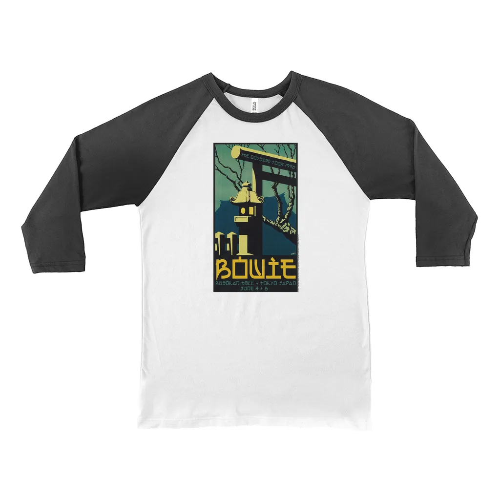 3/4 Sleeve Baseball Tee | Busokan Hall Tokyo Japan Concert Poster Shirt