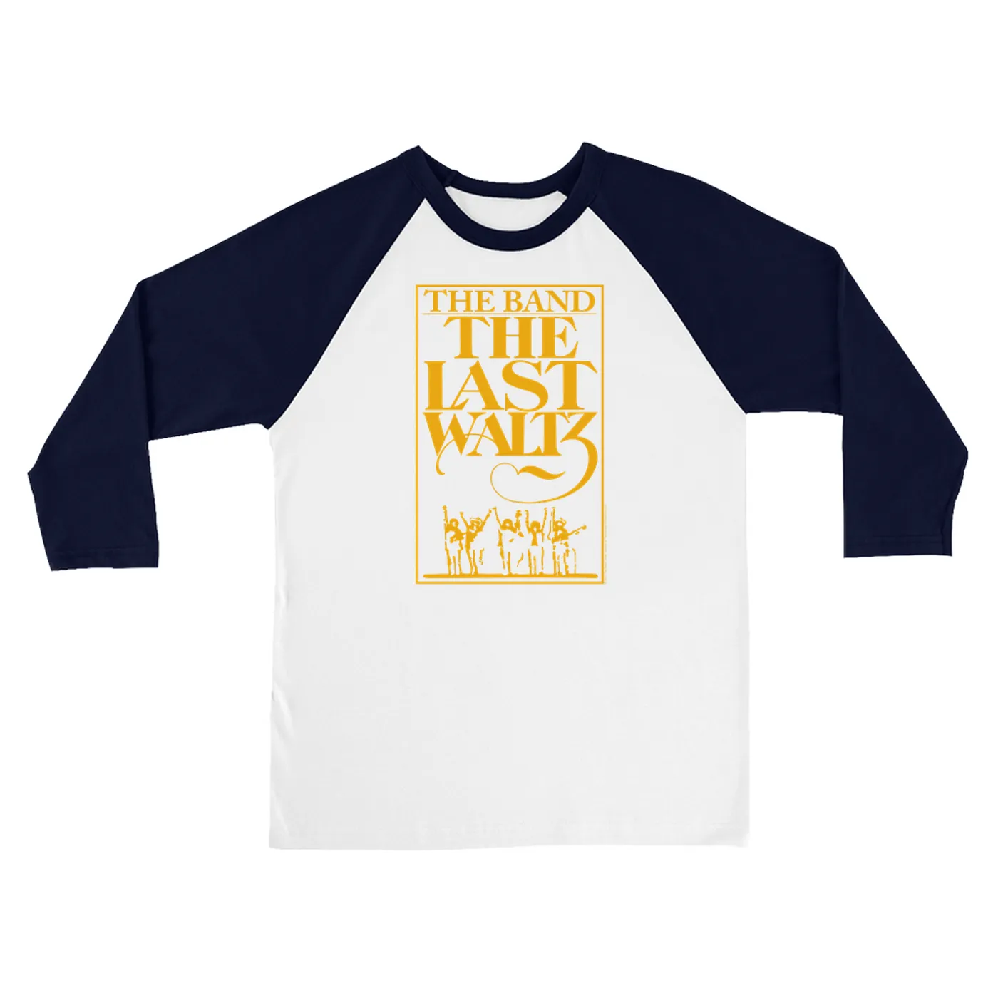 The Band 3/4 Sleeve Baseball Tee | The Last Waltz Concert Poster The Band Shirt
