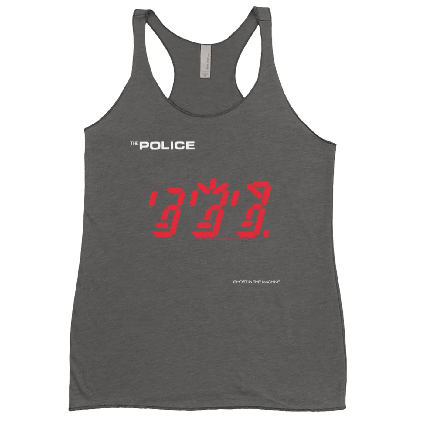 The Police Ladies' Tank Top | Ghost In The Machine Album Cover The Police Shirt