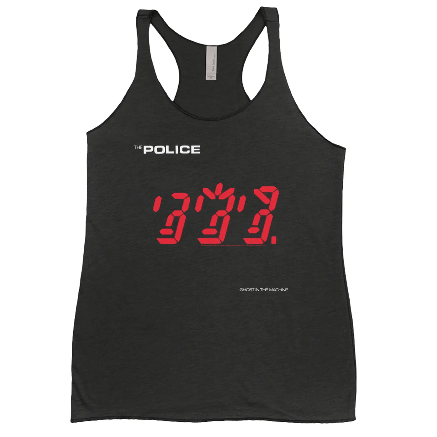 The Police Ladies' Tank Top | Ghost In The Machine Album Cover The Police Shirt