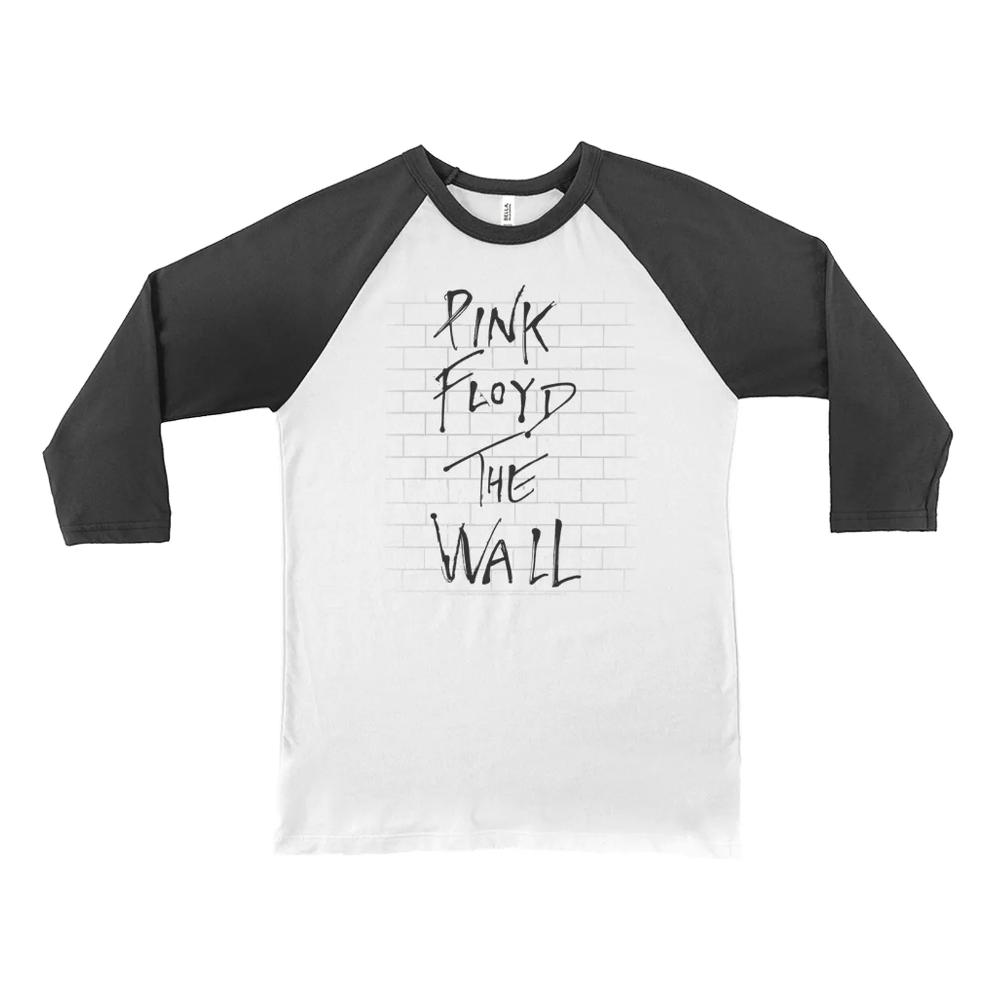 Pink Floyd 3/4 Sleeve Baseball Tee | Pink Floyd The Wall Art Pink Floyd Shirt