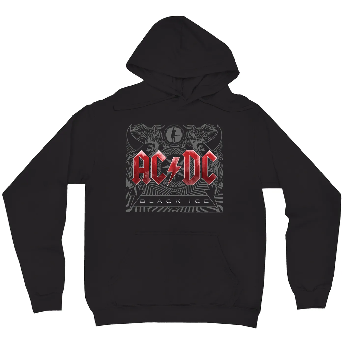 AC/DC Hoodie | Black Ice Album Cover Art ACDC Hoodie (Merchbar Exclusive)