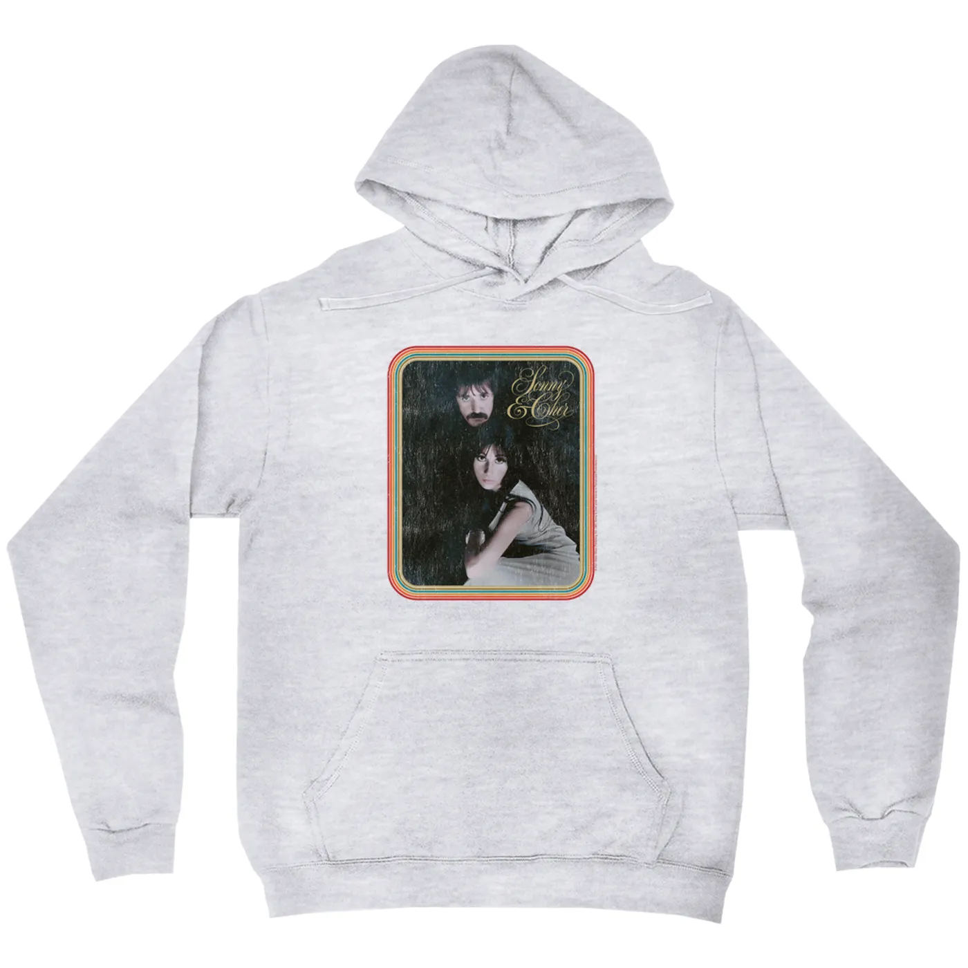 Sonny & Cher Hoodie | The Two Of Us Retro Fame And Logo Sonny and Cher Hoodie (Merchbar Exclusive)
