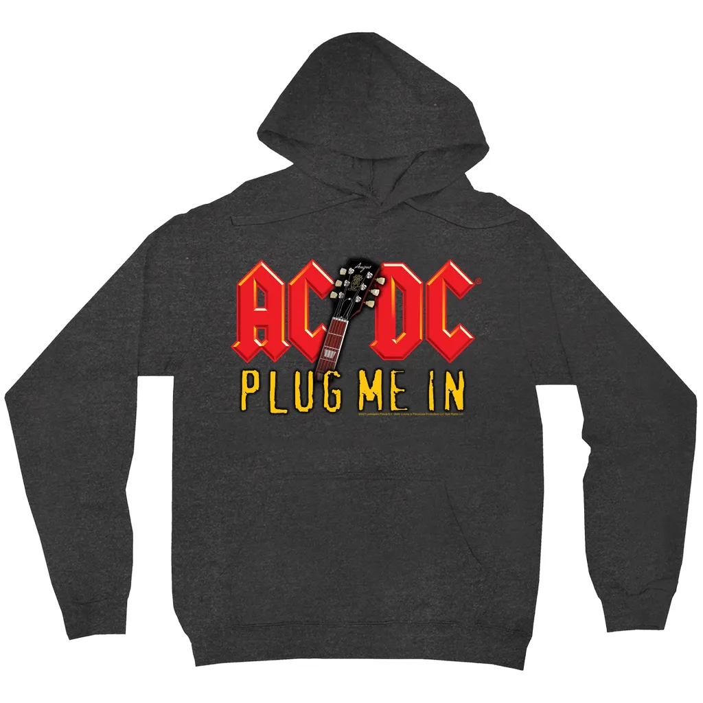Hoodie | Plug Me In With Logo Image Hoodie