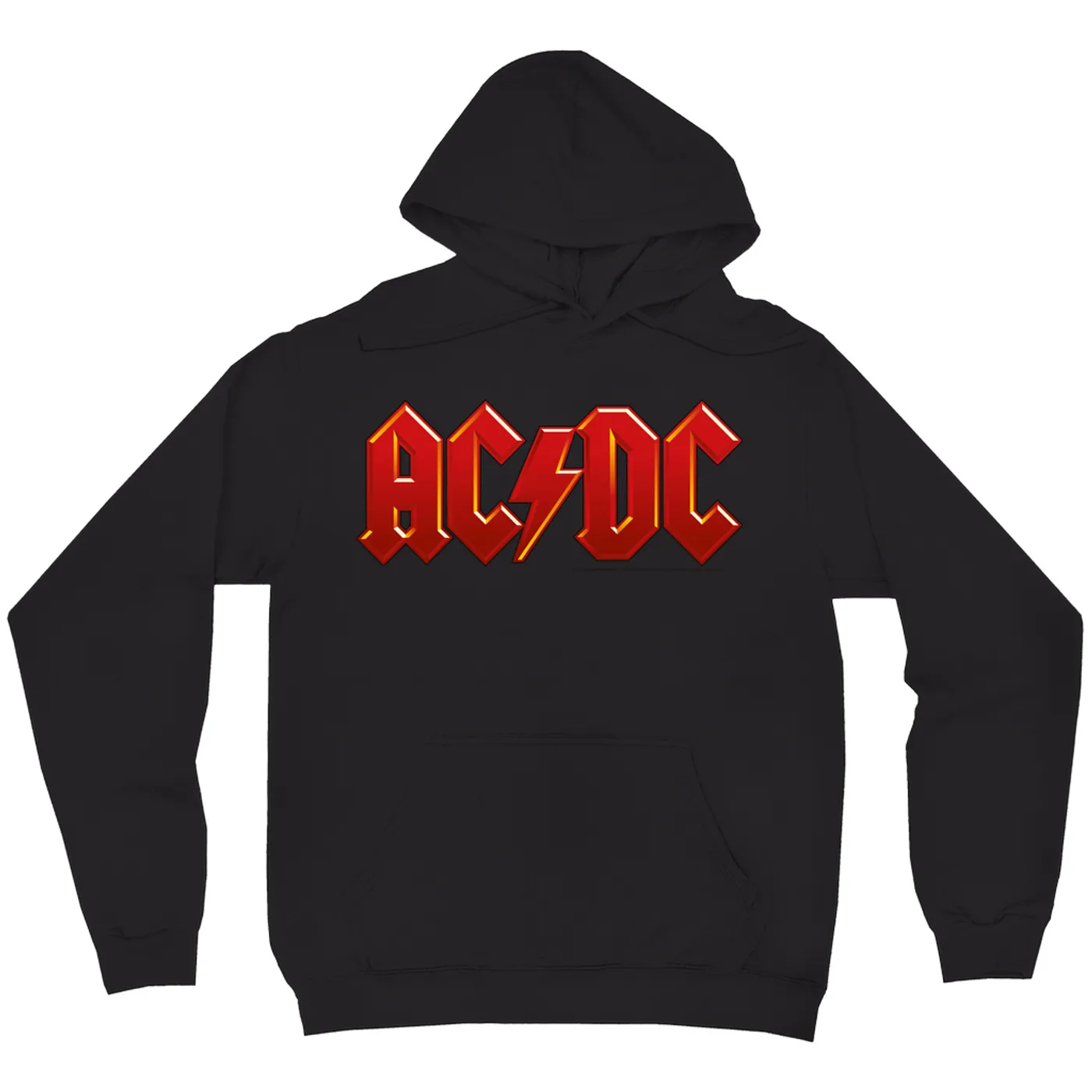 ACDC Hoodie | AC/DC Classic Red and Yellow Logo ACDC Hoodie