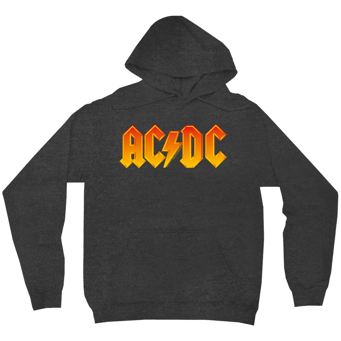 AC/DC Hoodie | Orange Yellow Gradient Logo ACDC Hoodie
