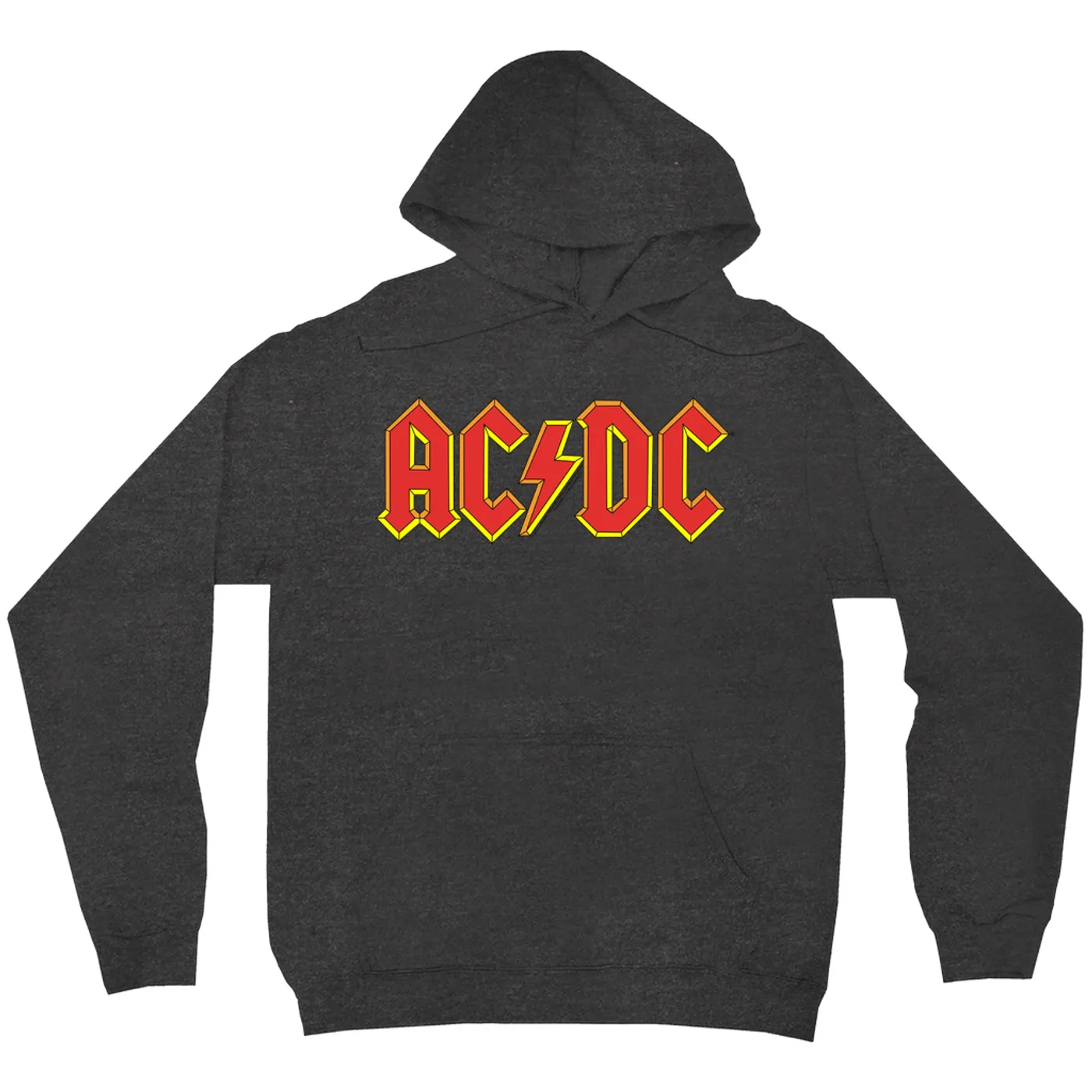 AC/DC Hoodie | Classic Red Yellow Logo ACDC Hoodie
