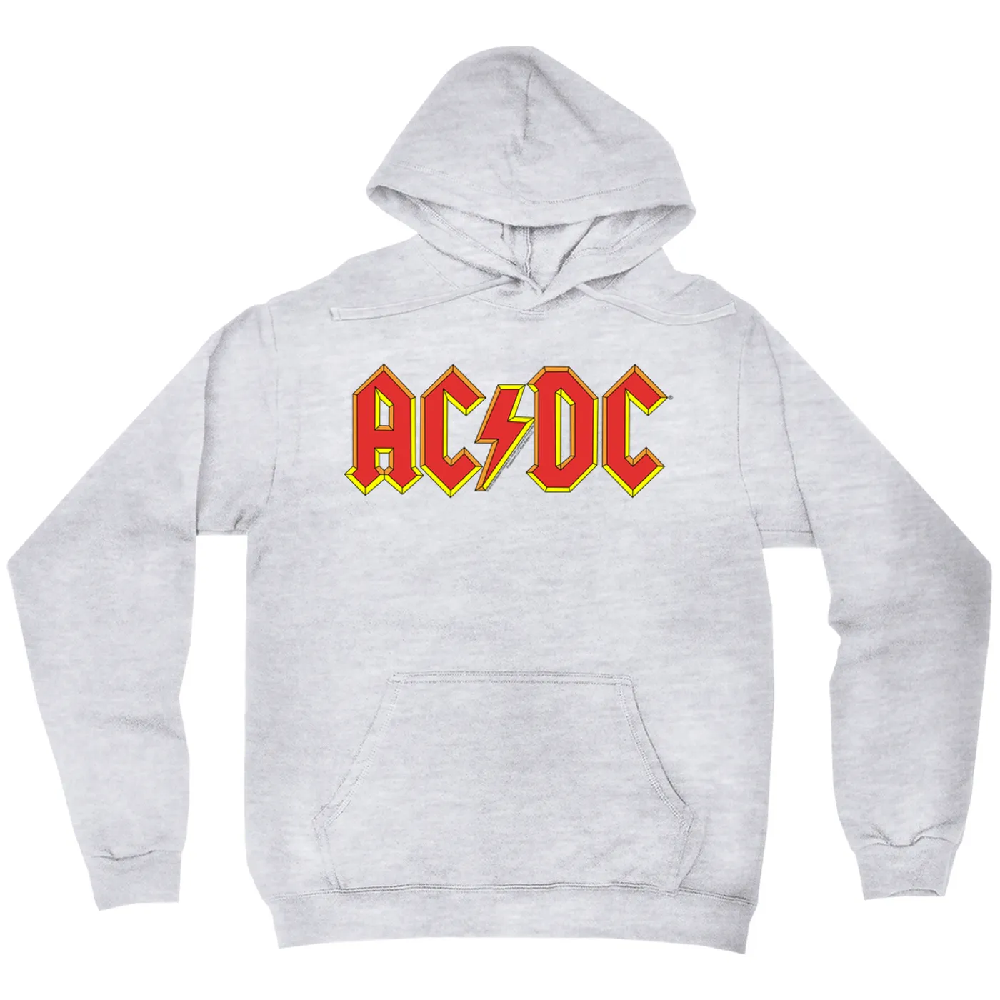 AC/DC Hoodie | Classic Red Yellow Logo ACDC Hoodie