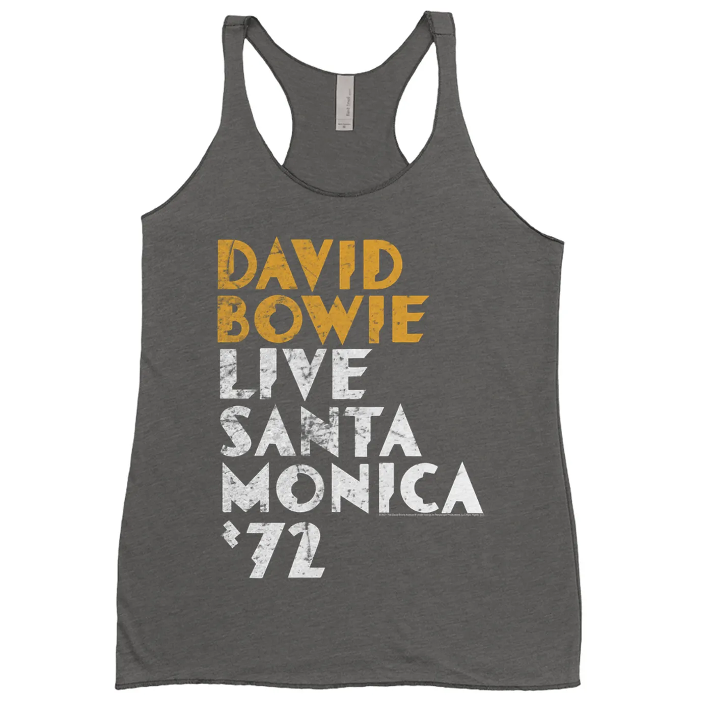 David Bowie Ladies' Tank Top | David Bowie Live At Santa Monica 1972 David Bowie Shirt