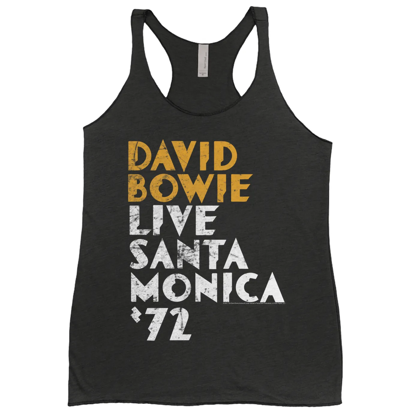 David Bowie Ladies' Tank Top | David Bowie Live At Santa Monica 1972 David Bowie Shirt