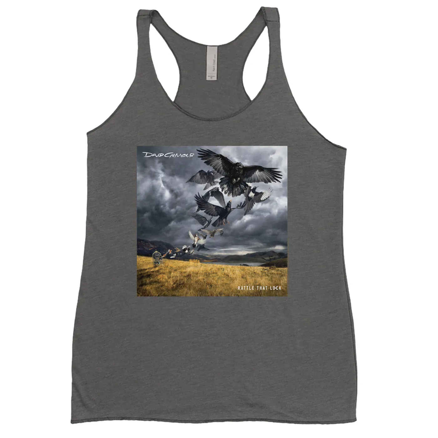 David Gilmour Ladies' Tank Top | Rattle That Lock Album Cover David Gilmour Shirt