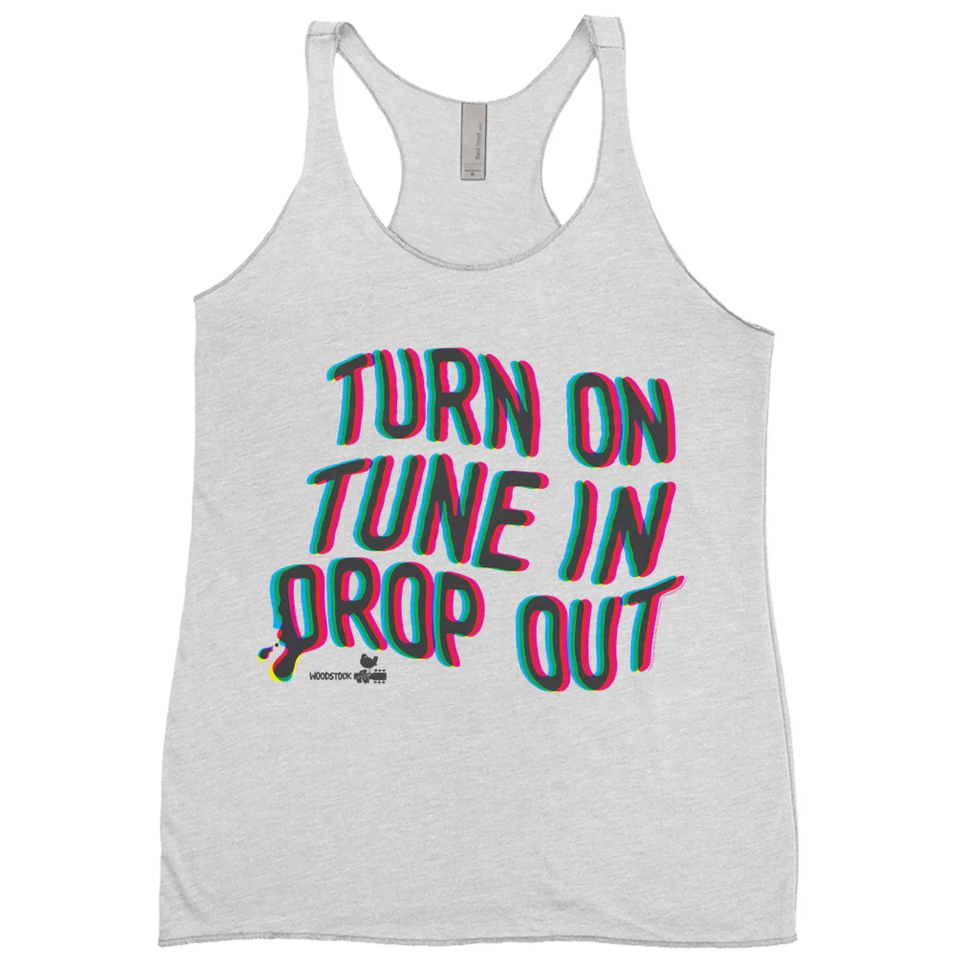 Woodstock Ladies' Tank Top | Turn On Tune In Drop Out Woodstock Shirt