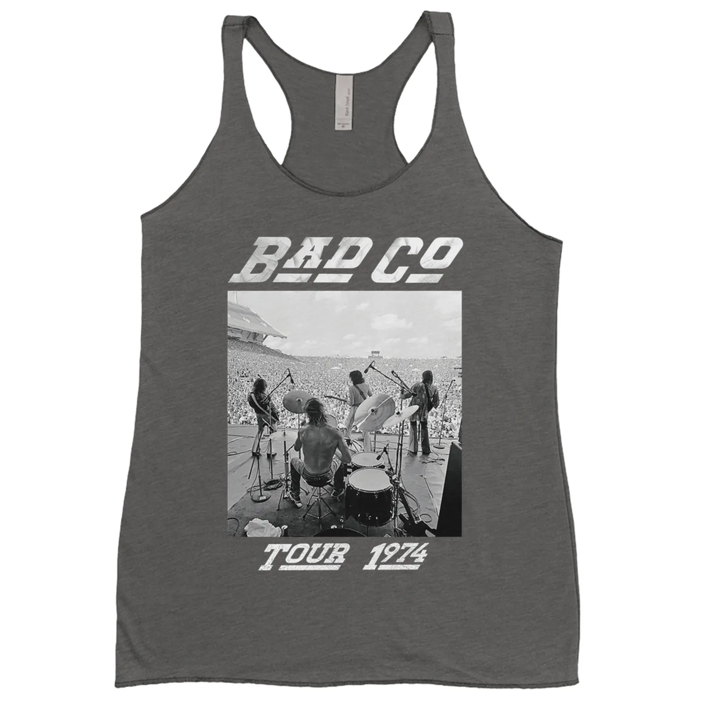 Bad Company Ladies' Tank Top | 1974 On Stage Tour Bad Company Shirt