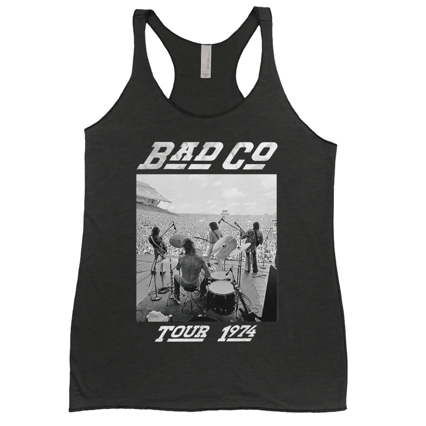 Bad Company Ladies' Tank Top | 1974 On Stage Tour Bad Company Shirt