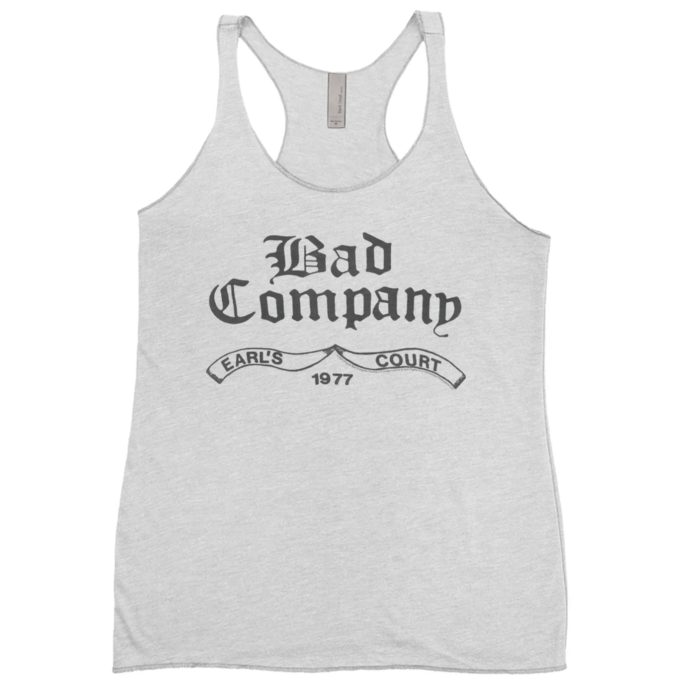 Bad Company Ladies' Tank Top | Earl's Court 1977 Concert Bad Company Shirt