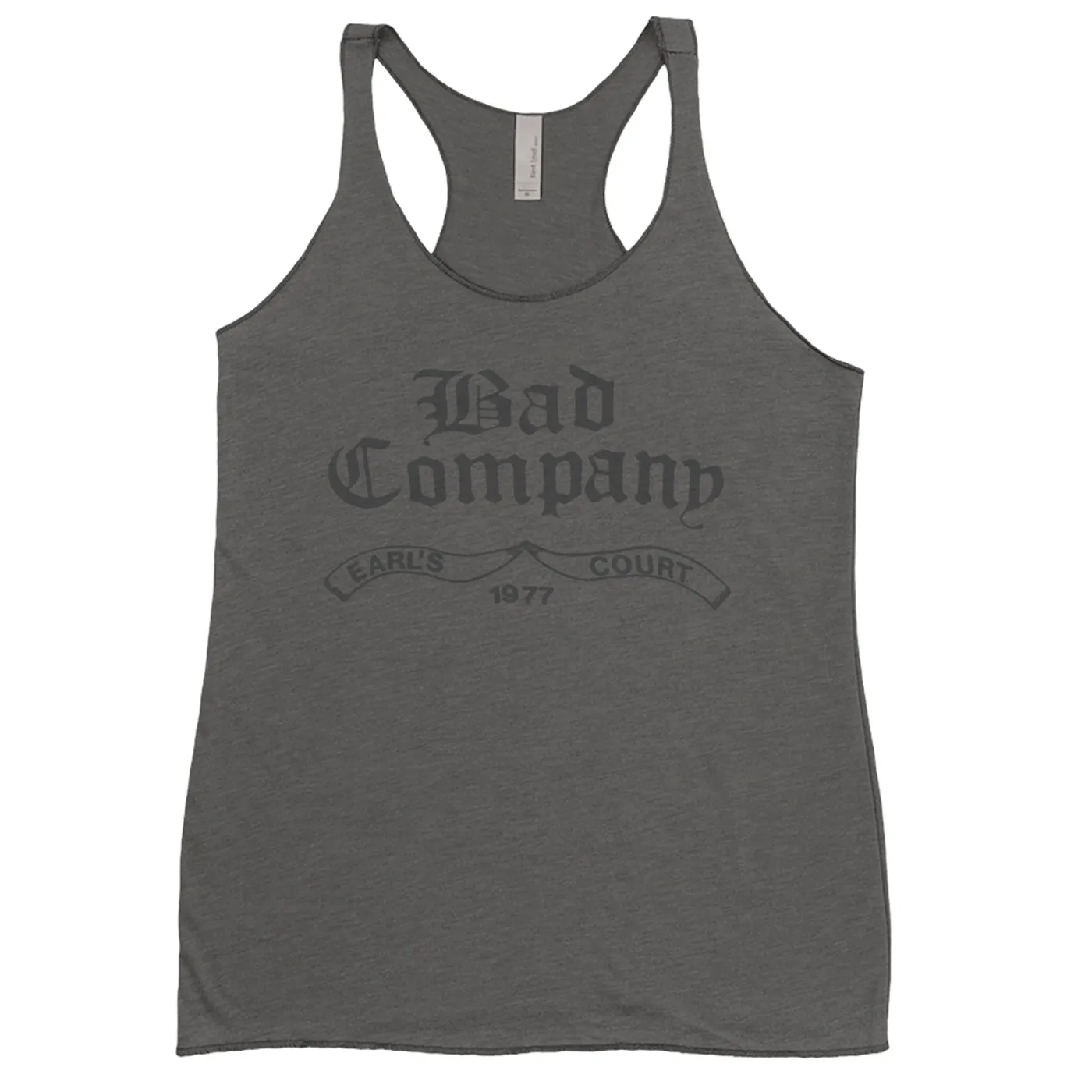 Bad Company Ladies' Tank Top | Earl's Court 1977 Concert Bad Company Shirt