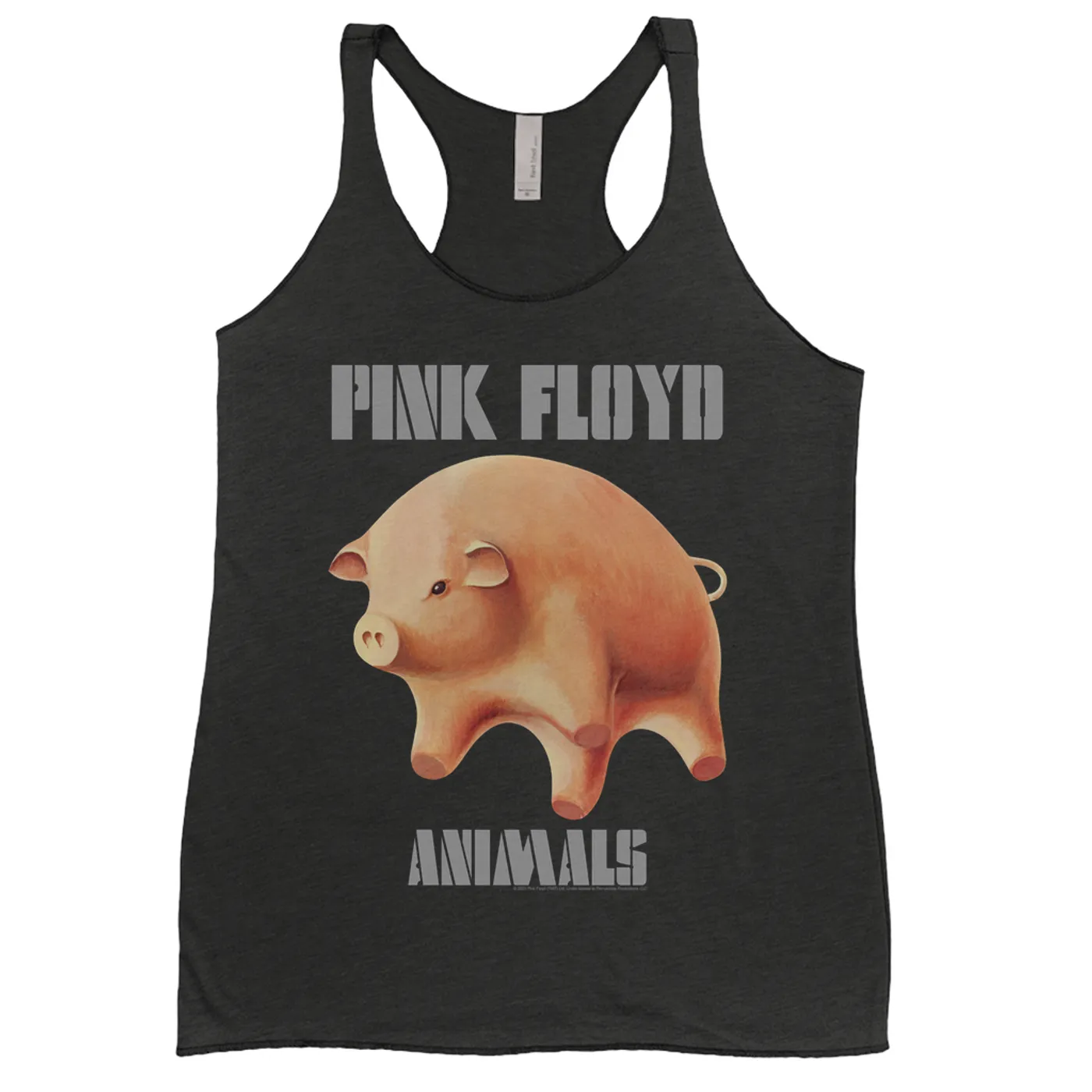 Pink Floyd Ladies' Tank Top | Animals Album Pig Logo Pink Floyd Shirt
