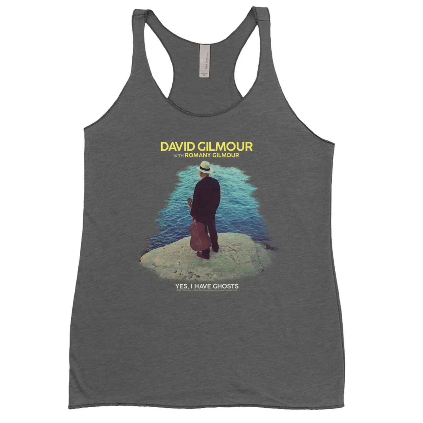 David Gilmour Ladies' Tank Top | Yes, I Have Ghosts With Romany Gilmour David Gilmour Shirt