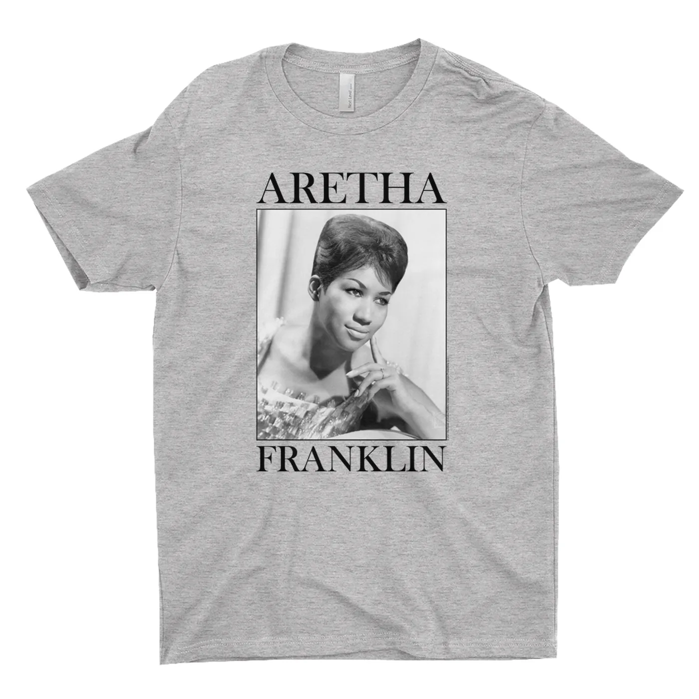 Aretha Franklin T-Shirt | Aretha 1967 Photo Design Aretha Franklin Shirt (Merchbar Exclusive)