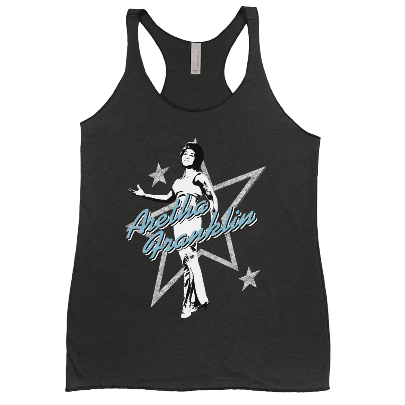 Aretha Franklin Ladies' Tank Top | Aretha Franklin 1965 Super Star Design Aretha Franklin Shirt (Merchbar Exclusive)