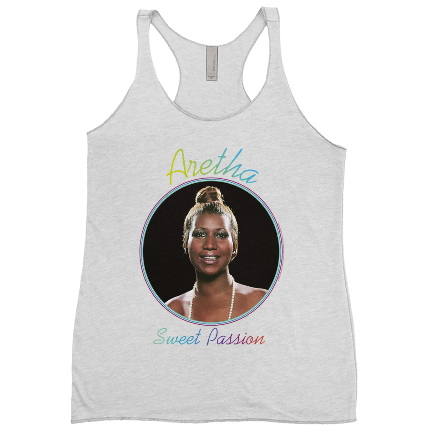 Aretha Franklin Ladies' Tank Top | Sweet Passion Album Design Aretha Franklin Shirt (Merchbar Exclusive)