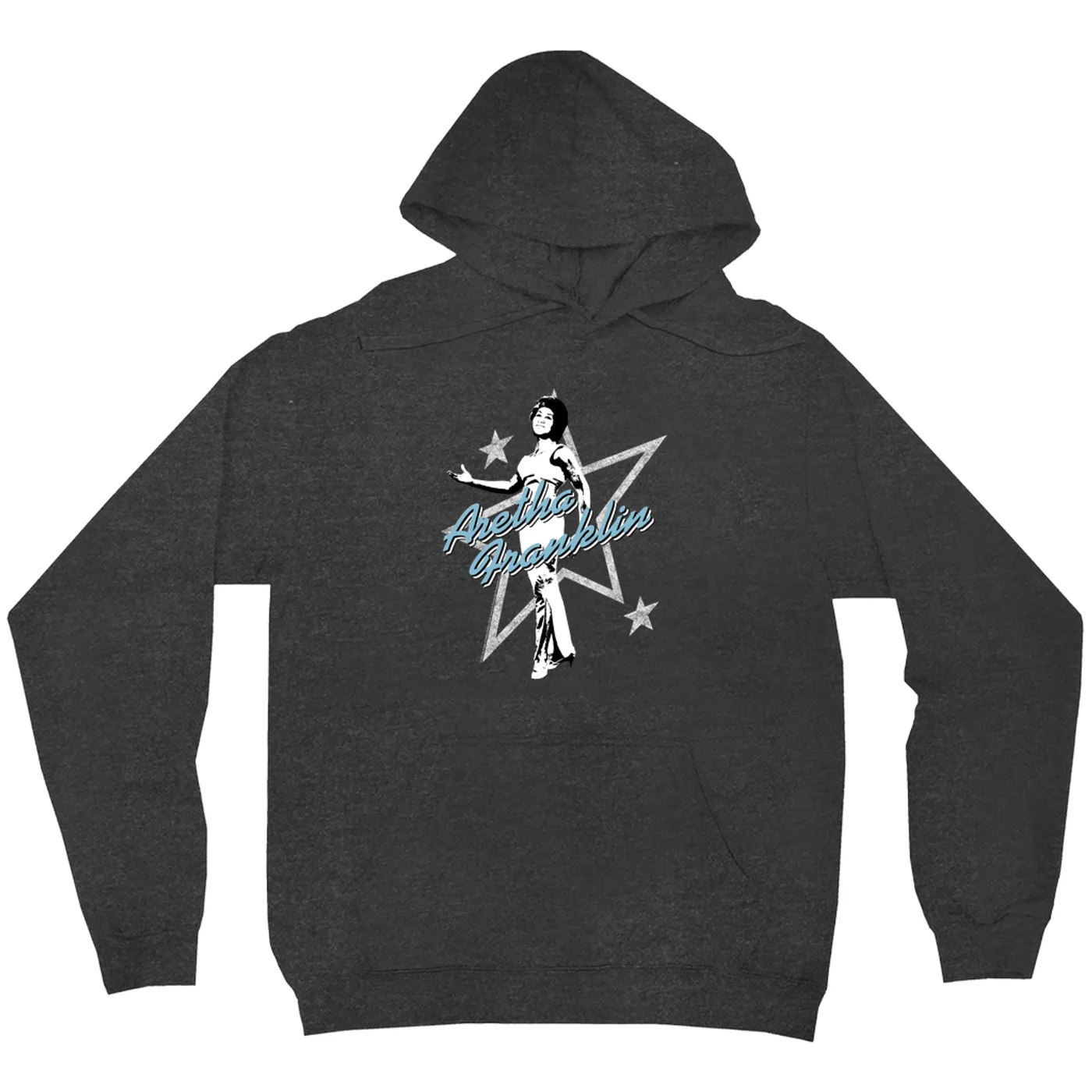 Aretha Franklin Hoodie | Aretha Franklin 1965 Super Star Design Aretha Franklin Hoodie (Merchbar Exclusive)