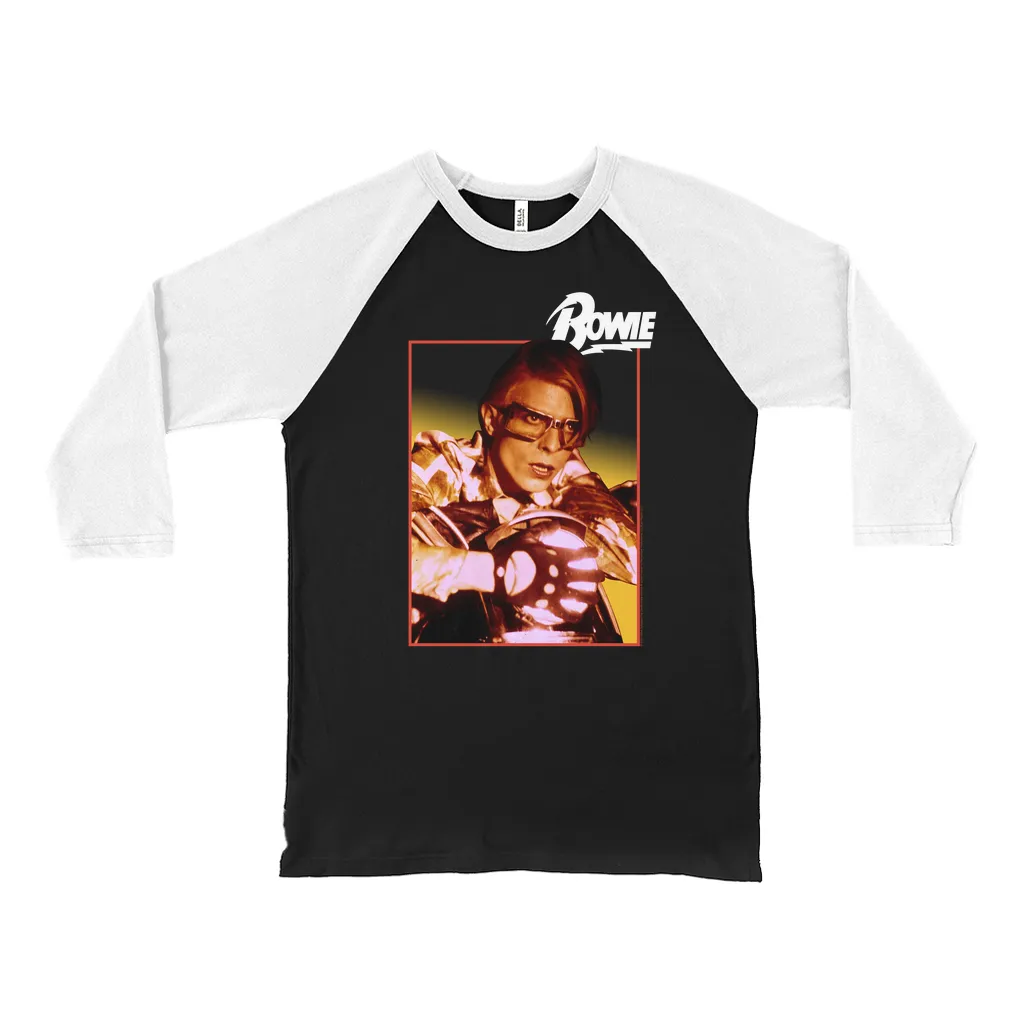 3/4 Sleeve Baseball Tee | Bowie Lazarus Photo Design Shirt (Equineop Exclusive)