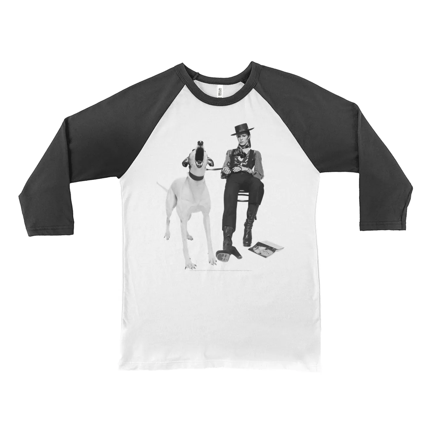 David Bowie 3/4 Sleeve Baseball Tee | Diamond Dogs O'Neill Photo David Bowie Shirt