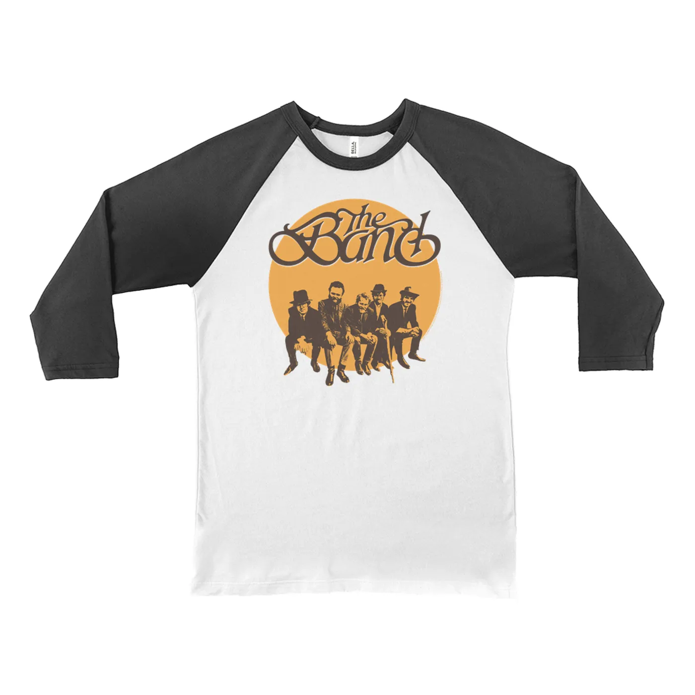 The Band 3/4 Sleeve Baseball Tee | Group Photo by Elliott Landy The Band Shirt (Merchbar Exclusive)