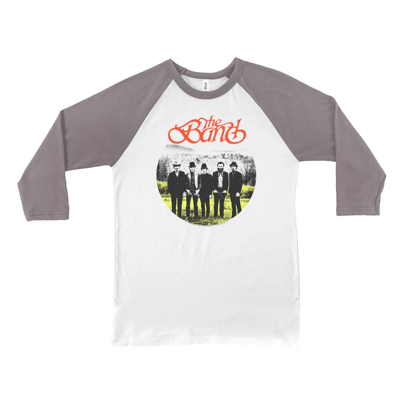 The Band 3/4 Sleeve Baseball Tee | Group Photo Landscape Design The Band Shirt