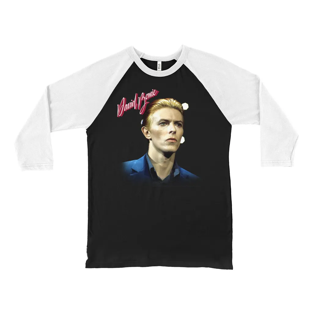3/4 Sleeve Baseball Tee | The Man Who Fell To Earth Album Photo Shirt